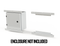 Saginaw SCE-ELFM12W EL Flush Mount Frame
