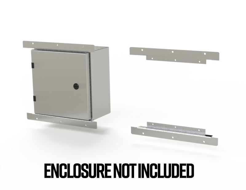Saginaw SCE-ELFM12WSS S.S. EL Flush Mount Frame