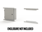Saginaw SCE-ELFM16WSS S.S. EL Flush Mount Frame