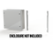 Saginaw SCE-ELFM30H EL Flush Mount Frame