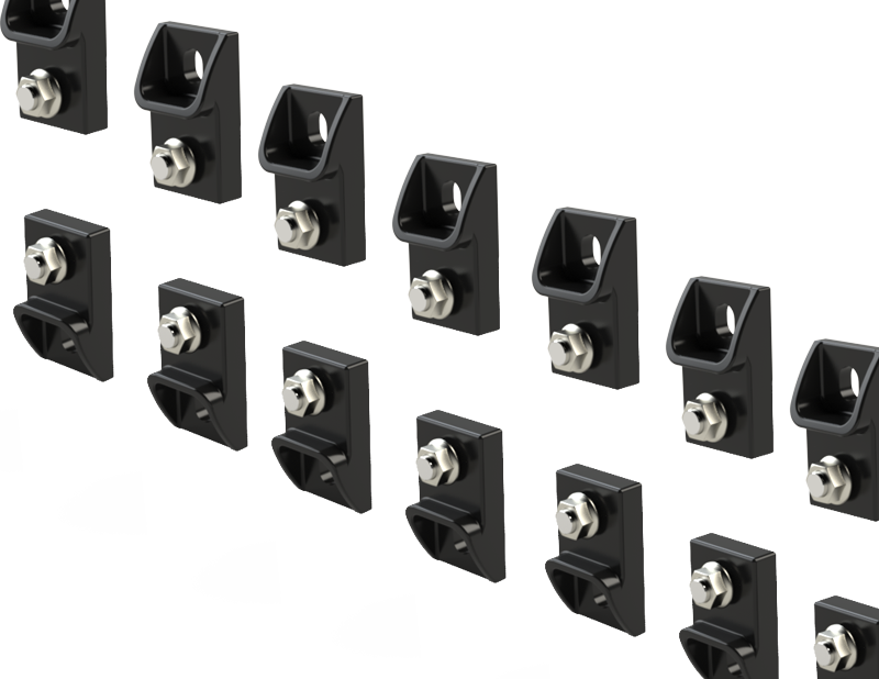 Saginaw SCE-ELMFK4-25 Foot Kit, EL Mounting (4pc.) - Bulk