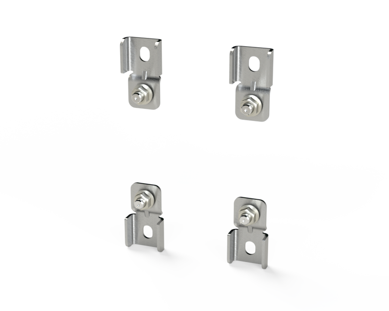 Saginaw SCE-ELMFK4SS6-OS Foot Kit, S.S. EL Mounting (4pc.)