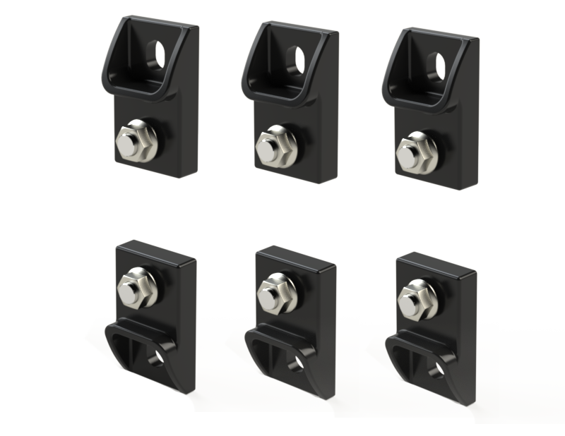 Saginaw SCE-ELMFK6 Foot Kit, EL Mounting (6pc.)