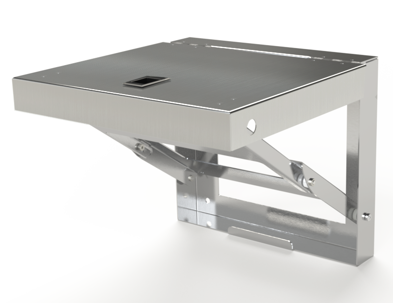 Saginaw SCE-FS1212SS Shelf, S.S. Folding