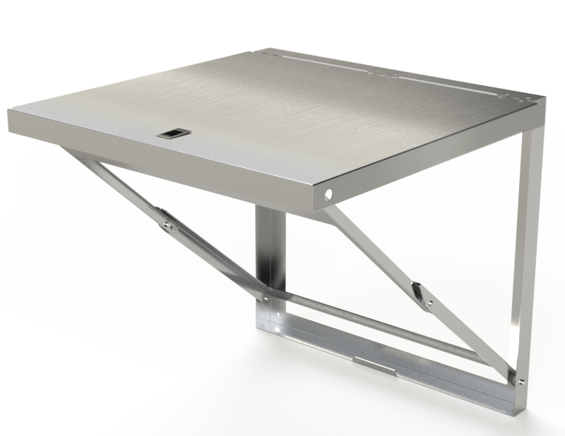 Saginaw SCE-FS2424SS Shelf, S.S. Folding