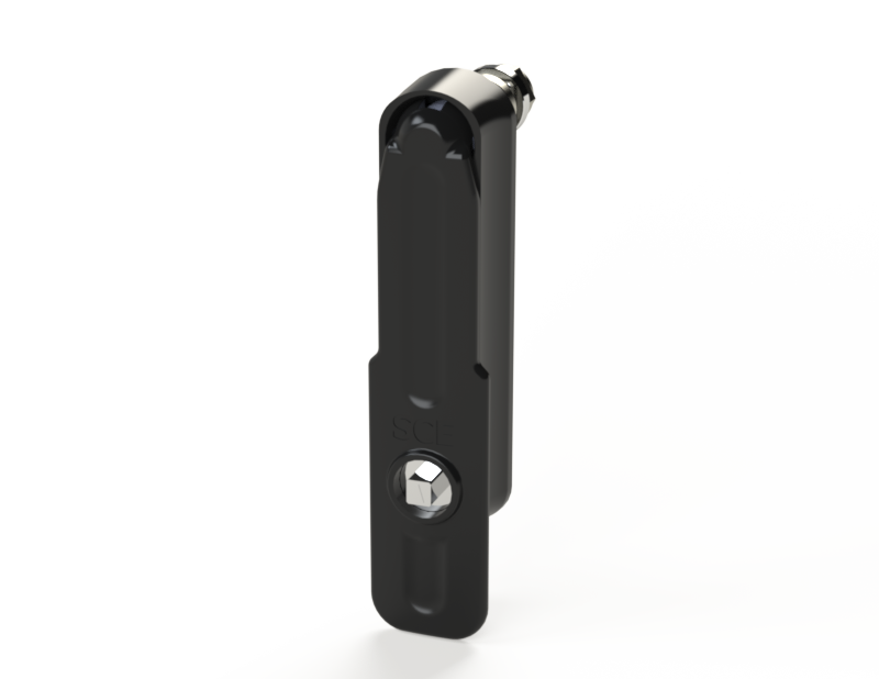 Saginaw SCE-FSH7S Swing Handle, 7mm Square Bit Black w/ Key