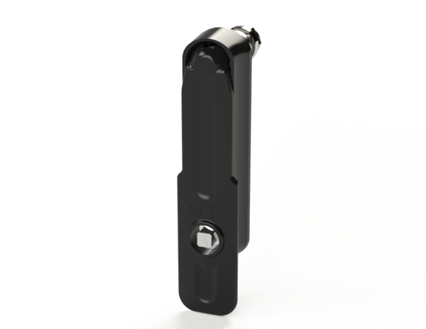 Saginaw SCE-FSH8S Swing Handle, 8mm Square Bit Black w/ Key