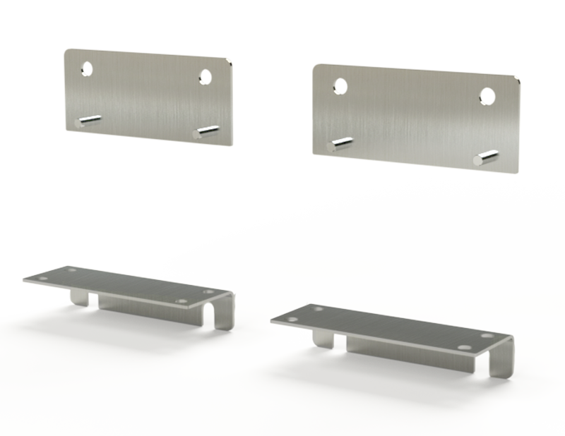 Saginaw SCE-HDWMKSS Heavy Duty Mounting Kit, S.S.