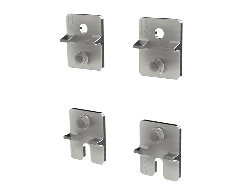 Saginaw SCE-HLPMFK Mounting Foot Kit for HLP and SA LPPL Enc.