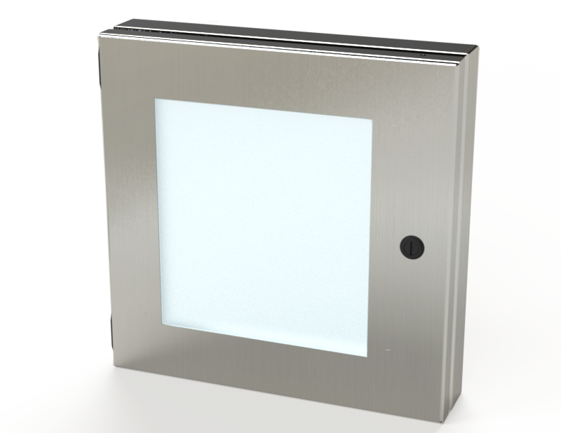 Saginaw SCE-HWK1212SS Kit, S.S. Hinged Window