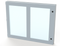 Saginaw SCE-HWK2228 Kit, Hinged Window