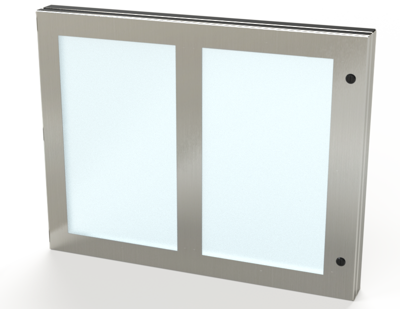 Saginaw SCE-HWK2228SS Kit, S.S. Hinged Window