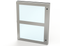 Saginaw SCE-HWK2822SS Kit, S.S. Hinged Window