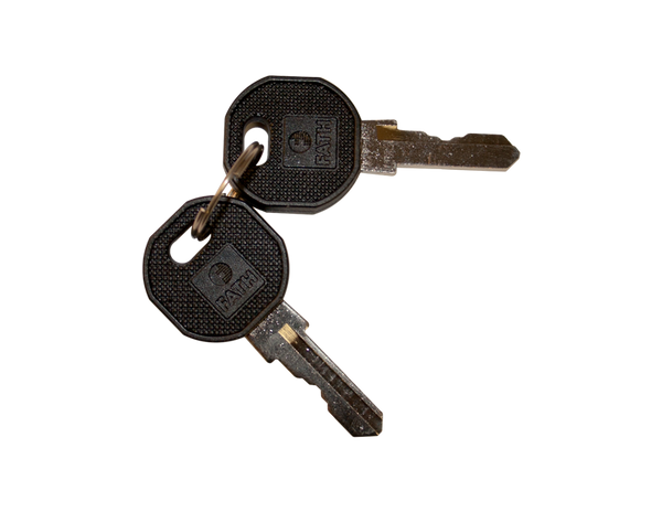 Saginaw SCE-K333 Keys (Set of 2) for Standard Quarter Turn