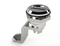 Saginaw SCE-MINQ Mini Quarter Turn Door Latch (Chrome)