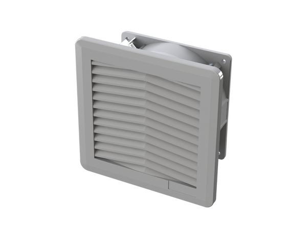 Saginaw SCE-N12FA44-24VLG Filter Fan. (24VDC) Type 12 RAL 7035