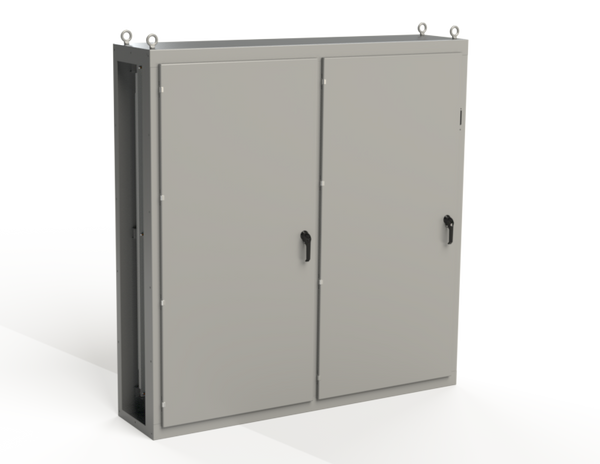 Saginaw SCE-N80RX7818 2DR Enc. Right Bay - w/ Disc. - Left side Open
