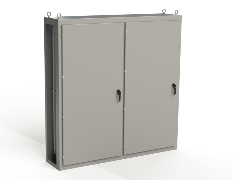 Saginaw SCE-N80RX7818 2DR Enc. Right Bay - w/ Disc. - Left side Open