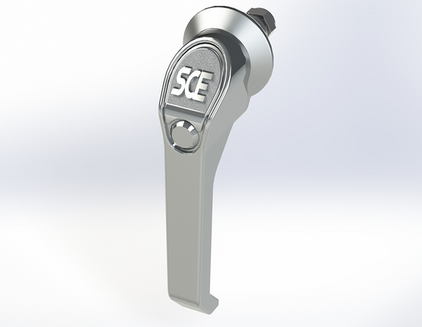 Saginaw SCE-PH5SS Handle, L-Padlocking Only (Stainless)