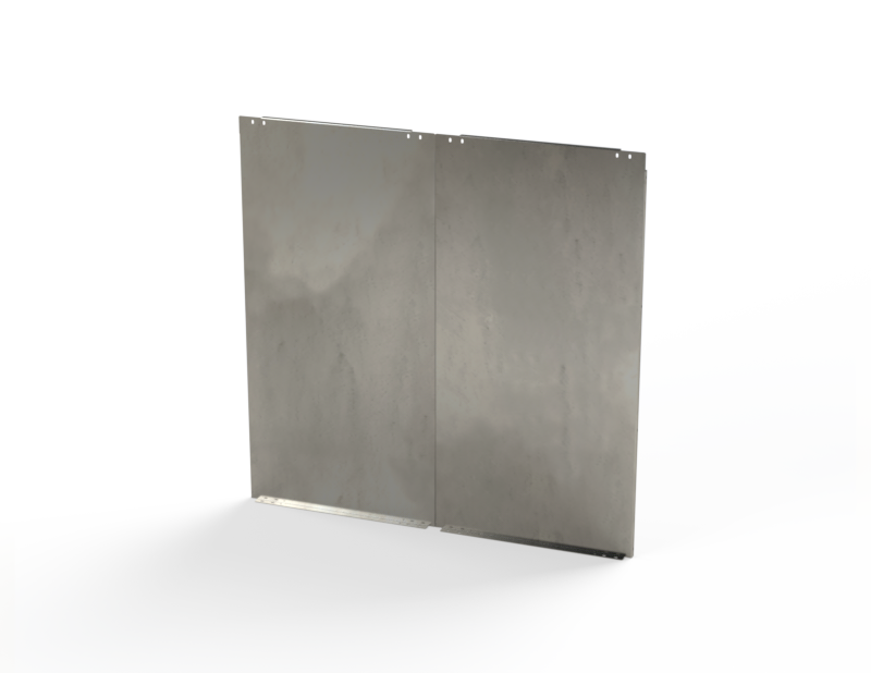 Saginaw SCE-SP1818G Subpanel, IMS Bent 2dr Galvanized  (2pc)