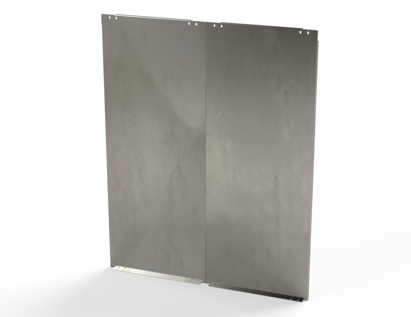 Saginaw SCE-SP2016G Subpanel, IMS Bent 2dr Galvanized  (2pc)