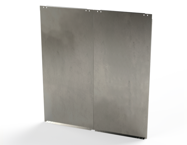 Saginaw SCE-SP2018G Subpanel, IMS Bent 2dr Galvanized  (2pc)