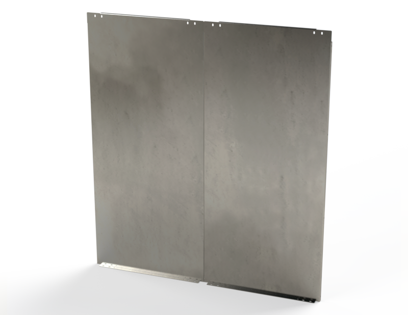 Saginaw SCE-SP2018G Subpanel, IMS Bent 2dr Galvanized  (2pc)