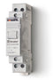 Finder 20.21.8.120.0000 2 Step Impulse/Latching Relay, SPST-NO 16A, 120V AC coil, AgNi contact