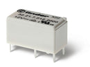 Finder 32.21.7.024.2300 Min. PCB Relay, SPST-NO 6A, 24V DC coil, AgCdO contact, wash tight