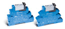 Finder 38.01.0.125.0060 EMR Interface Module, SPDT 16A, 125V AC/DC coil, AgNi contact, screw terminal socket