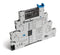 Finder 38.21.0.012.0060 EMR Timed Interface Module, SPDT 6A, 12V AC/DC coil, AgNi contact, screw terminal socket