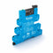Finder 39.71.0.125.5060 EMR-MasterINPUT, SPDT 6A, 125V AC/DC coil, AgNi+Gold plated contact, push-in terminal socket