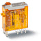 Finder 46.52.8.120.0020 Min. Industrial Relay, DPDT 8A, 120V AC coil, AgNi contact, mechanical indicator