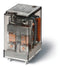 Finder 55.12.8.120.0000 Ind. PCB Relay, DPDT 10A, 120V AC coil, AgNi contact