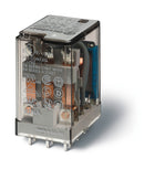 Finder 55.13.9.048.0000 Ind. PCB Relay, 3PDT 10A, 48V DC coil, AgNi contact