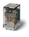 Finder 55.13.9.048.0001 Ind. PCB Relay, 3PDT 10A, 48V DC coil, AgNi contact, wash tight