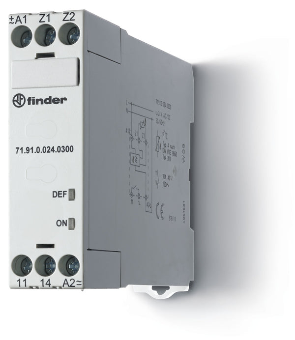 Finder 71.91.0.024.0300 Thermistor Relay (PTC)