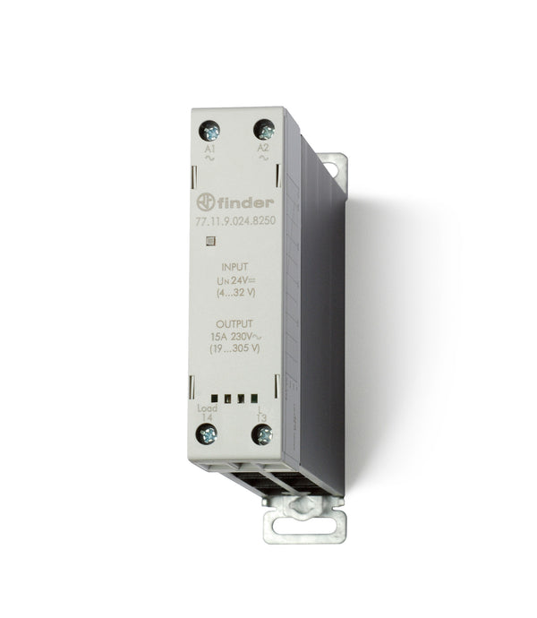 Finder 77.11.9.024.8251 DIN-Rail SSR 15A - 19…305V AC - random - 4…32 V DC Input