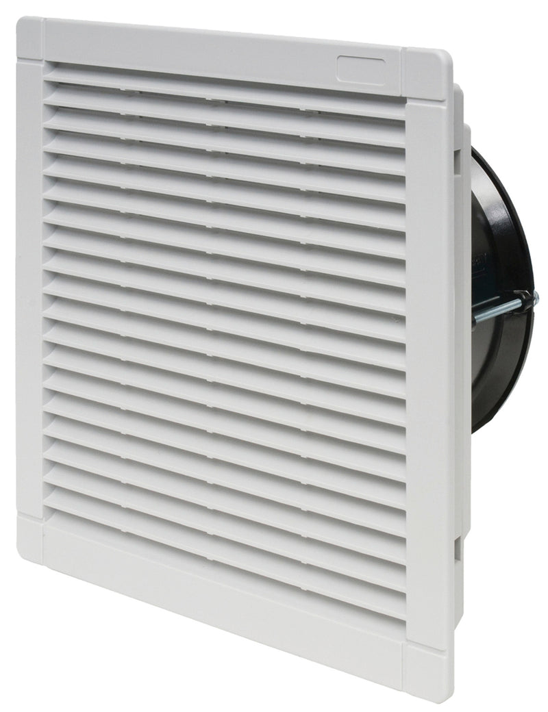 Finder 7F.50.9.024.4230 Standard filter fan "Draw-In" - Size 4 , 135.4 CFM "free flow", 24V DC supply, 26W