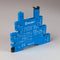 Finder 93.01.0.24.0 DIN-Rail screw terminal (Box Clamp) socket for 34 Series relay (black)