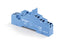 Finder 95.P3SPA Push-in socket for use with 40.31 relays,takes 99.02/86.30 modules, blue,supplied with 095.91.3 plastic retaining clip