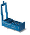 Finder 97.11 PCB socket, for use with 46.61 relay (blue)