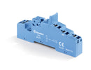 Finder 97.P2SPA Push-in socket for use with 46.52 relays,takes 99.02/86.20 modules, blue,supplied with 097.01 plastic retaining/release clip clip