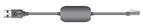 Control Techniques CT-USB-CABLE USB to RJ45 Programming Cable with USB to RS485 Converter, used with: SK, SX, SP, DST, EP & MP