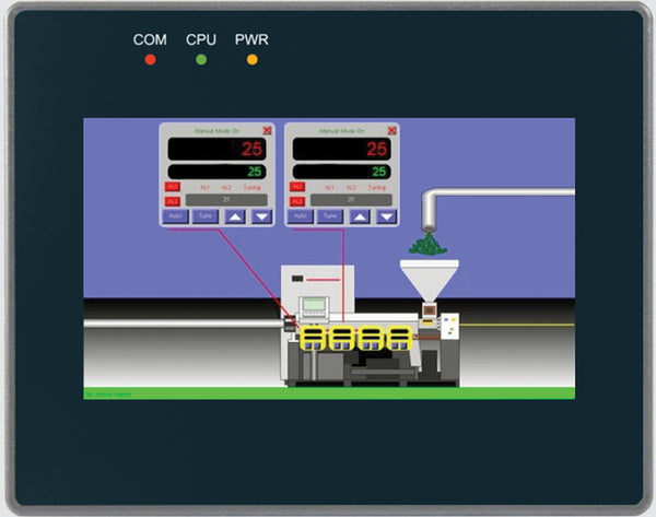 Nidec-Control Tech CTVUE-304K 4.3" 480x272 256 Color TFT with RS232 and RS485 Communications