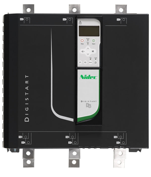 Control Techniques D3-14-0255-B-C1 D3340255B Soft Starter, 200-440VAC, 255 Amps ND, 195 Amps HD