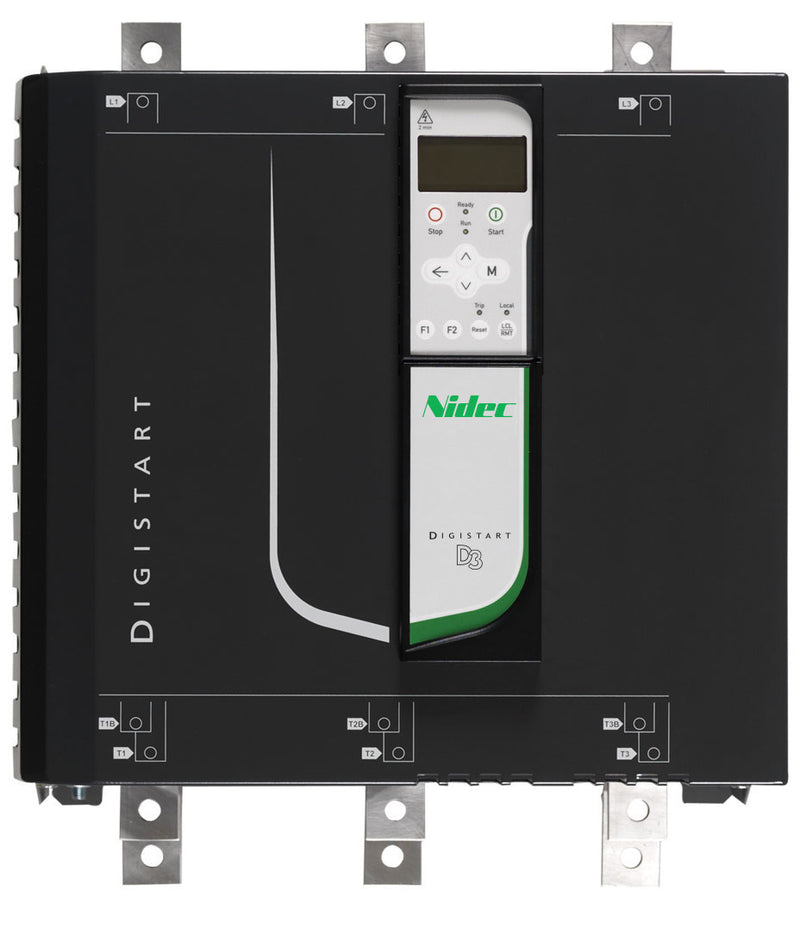 Control Techniques D3-16-0425-B-C1 D3360425B Soft Starter, 380-690VAC, 425 Amps ND, 321 Amps HD