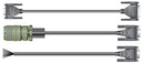 Nidec-Control Tech ENCO-050 Feedback Cable.  MS 10 pin connector at Encoder to flying leads, 50ft Length.  (SCSLD, EPC 25T, Marathon & Reliance HS35 Encoders)