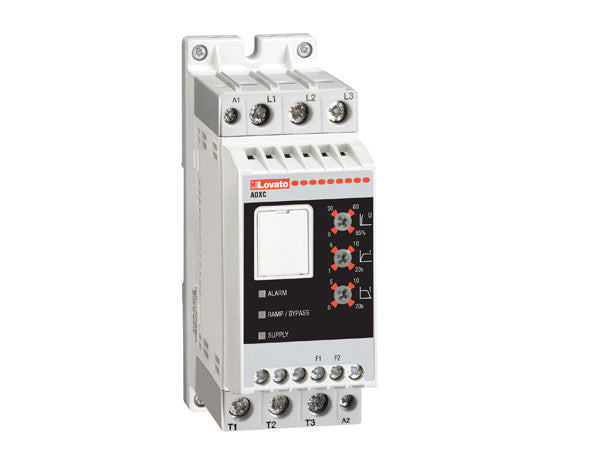 Lovato ADXC032600R2 With integrated by-pass relay. Three-phase 600VAC motor control