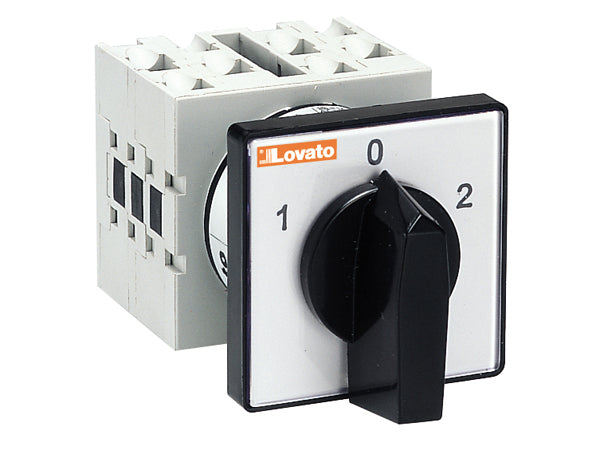 Lovato GX3253U U version front mount. Changeover switches with 0 position